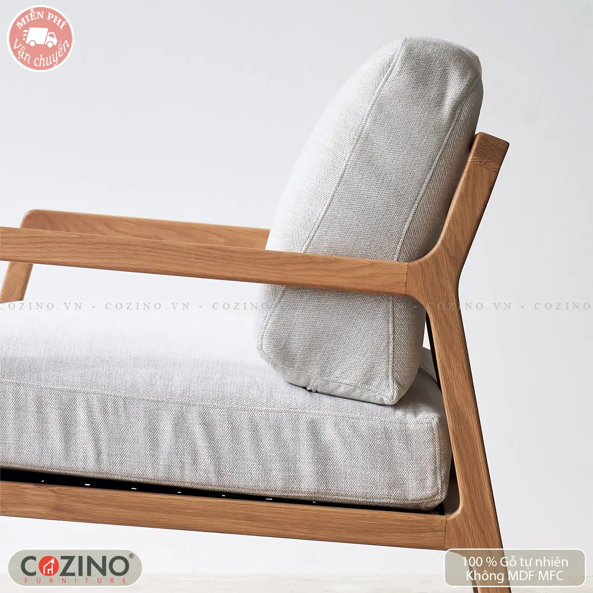 COZINOGhế sofa Rattan gỗ sồi đẹp, chất lượng, giá rẻ