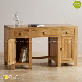 Bàn làm việc Capri gỗ sồi 1m4 tại hồ chí minh