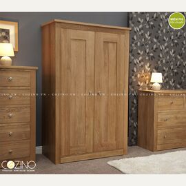 Tủ quần áo hai cánh Torino gỗ sồi đẹp giá rẻ