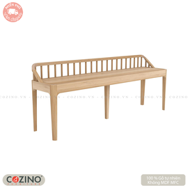 Ghế băng dài Spindle gỗ sồi- đẹp, giá rẻ tại hcm và hà nội