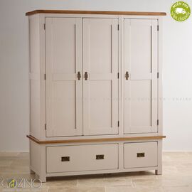 Tủ quần áo Sintra 3 cánh 2 ngăn kéo gỗ sồi- đẹp, giá rẻ tại hcm và hà nội