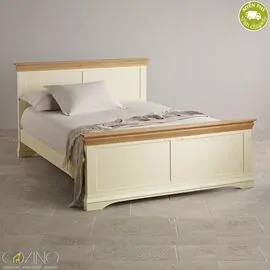 Giường Canary gỗ sồi Mỹ (nhiều kích thước)- đẹp, giá rẻ tại hcm và hà nội