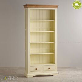 Tủ kệ sách và trưng bày cao Canary gỗ sồi Mỹ- đẹp, giá rẻ tại hcm và hà nội