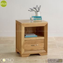 Tủ đầu giường 1 ngăn Camber gỗ sồi Mỹ- đẹp, giá rẻ tại hcm và hà nội