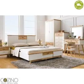 Giường ngủ Canna (gỗ cao su nhiều kích thước)- đẹp, giá rẻ tại hcm và hà nội