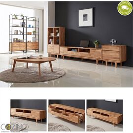 Tủ tivi 4 ngăn kéo 2 hộc Calla B gỗ cao su- đẹp, giá rẻ tại hcm và hà nội