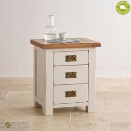 Tủ đầu giường Sintra 3 ngăn gỗ sồi Mỹ- đẹp, giá rẻ tại hcm và hà nội