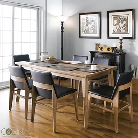 Bàn ăn Kudo nhiều màu (chọn kích thước)- đẹp, giá rẻ tại hcm và hà nội