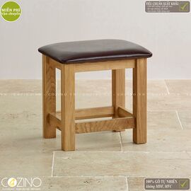 Ghế đôn bàn trang điểm Camber 100% gỗ sồi Mỹ- đẹp, giá rẻ tại hcm và hà nội