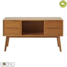 Tủ lưu trữ 4 ngăn 1 hộc Portobello gỗ tự nhiên- đẹp, giá rẻ tại hcm và hà nội