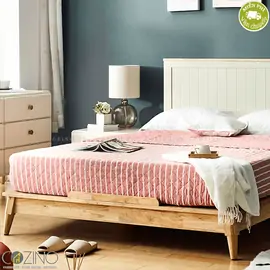 Giường ngủ Pansy (gỗ cao su nhiều kích thước)- đẹp, giá rẻ tại hcm và hà nội