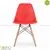Ghế CZN-Eames màu đỏ chân gỗ tại hà nội
