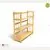 Kệ sách 3 tầng CZN388 gỗ cao su màu tự nhiên tại hà nội