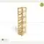 Kệ sách 5 tầng CZN540 gỗ cao su màu tự nhiên đẹp