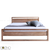 Giường đôi Frame gỗ sồi nhiều kích thước- đẹp, giá rẻ tại hcm và hà nội