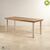 Bàn ăn mở rộng Sark 100% gỗ sồi (160 lên 210cm)- đẹp, giá rẻ tại hcm và hà nội