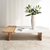 Bàn sofa, bàn trà Duo gỗ sồi mặt ghép đá- đẹp, giá rẻ tại hcm và hà nội