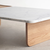 Bàn sofa, bàn trà Duo gỗ sồi mặt ghép đá- đẹp, giá rẻ tại hcm và hà nội