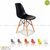 Bộ bàn làm việc CZN-Hidu gỗ tự nhiên màu đen chân trắng và ghế eames đen- đẹp, giá rẻ tại hcm và hà nội