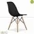 Ghế CZN-Eames màu đen chân gỗ- đẹp, giá rẻ tại hcm và hà nội