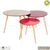 Bộ bàn sofa Senja 3 chiếc xếp chồng gỗ tự nhiên (nhiều màu)- đẹp, giá rẻ tại hcm và hà nội