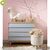 Tủ ngăn kéo Senja Vintage gỗ tự nhiên 4 ngăn màu ghi xám- đẹp, giá rẻ tại hcm và hà nội