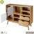 Tủ kệ trưng bày SENJA Vintage gỗ tự nhiên (2 cánh, 2 ngăn)- đẹp, giá rẻ tại hcm và hà nội