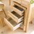 Tủ hồ sơ IXORA 3 ngăn kéo gỗ cao su- đẹp, giá rẻ tại hcm và hà nội
