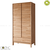 Tủ quần áo 2 cánh Poppy gỗ cao su (nhiều kích thước)- đẹp, giá rẻ tại hcm và hà nội