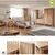 Giường Poppy gỗ cao su (nhiều kích thước)- đẹp, giá rẻ tại hcm và hà nội