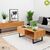 Bàn trà / sofa Blake gỗ tự nhiên (khung sắt)- đẹp, giá rẻ tại hcm và hà nội