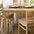Bộ bàn ghế ăn Cabin 4 ghế màu tự nhiên (nhiều kích thước)- đẹp, giá rẻ tại hcm và hà nội