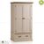 Tủ quần áo Sark 2 cánh 1 ngăn kéo gỗ sồi Mỹ (nhiều kích thước)- đẹp, giá rẻ tại hcm và hà nội