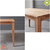 Bộ bàn ăn 4 chỗ Calla gỗ cao su- đẹp, giá rẻ tại hcm và hà nội