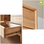 Bộ tủ quần áo và bàn trang điểm Poppy gỗ cao su- đẹp, giá rẻ tại hcm và hà nội