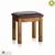 Ghế đôn bàn trang điểm Original Rustic gỗ sồi Mỹ- đẹp, giá rẻ tại hcm và hà nội