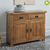 Tủ chén nhỏ Original Rustic gỗ sồi Mỹ1m- đẹp, giá rẻ tại hcm và hà nội