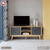 Tủ tivi lớn Spot gỗ sồi Mỹ- đẹp, giá rẻ tại hcm và hà nội