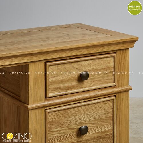 Bàn làm việc Holy 3 ngăn 2 cánh gỗ sồi 1m2 giá rẻ