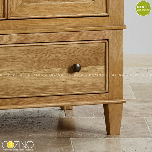 Tủ quần áo Holy 3 cánh 2 ngăn kéo gỗ sồi tại Hà Nội