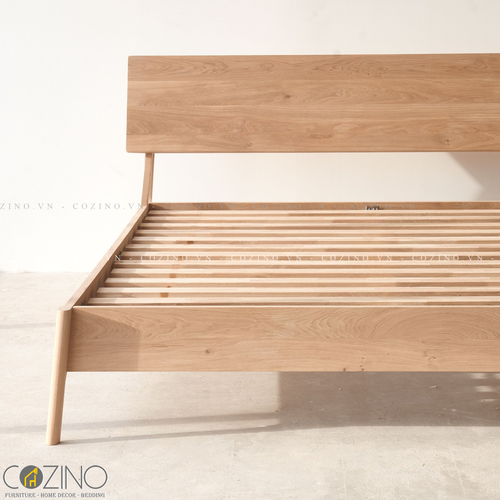 Giường đôi Shrub gỗ sồi- đẹp, giá rẻ tại hcm và hà nội