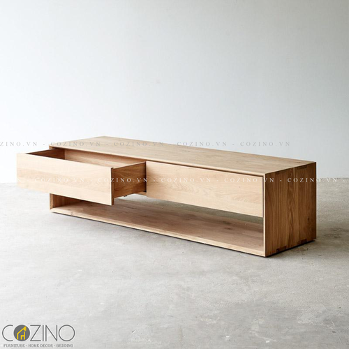 Tủ kệ tivi Nordic 2 ngăn kéo- đẹp, giá rẻ tại hcm và hà nội