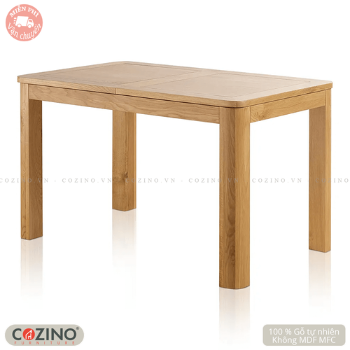 Bàn ăn Emley gỗ sồi trắng Mỹ (nhiều kích thước)- đẹp, giá rẻ tại hcm và hà nội