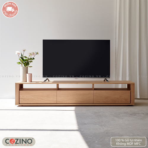 Tủ kệ tivi Shadow 3 ngăn kéo- đẹp, giá rẻ tại hcm và hà nội