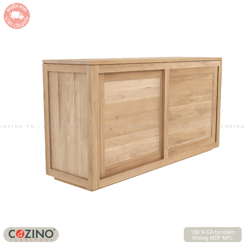 Tủ trưng bày lưu trữ Pure 2 cánh cửa lùa- đẹp, giá rẻ tại hcm và hà nội