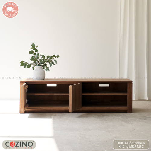 Tủ kệ tivi Shadow 2 cánh mở- đẹp, giá rẻ tại hcm và hà nội
