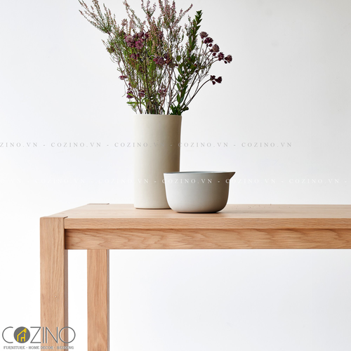 Bàn ăn 4 chỗ Kholm gỗ sồi (chọn kích thước)- đẹp, giá rẻ tại hcm và hà nội