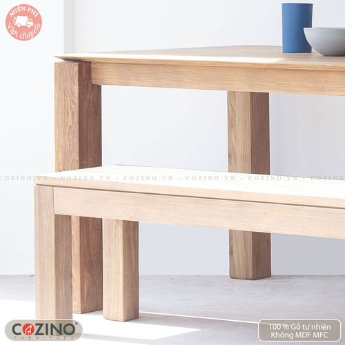 Bàn ăn  Slice gỗ sồi (chọn kích thước)- đẹp, giá rẻ tại hcm và hà nội