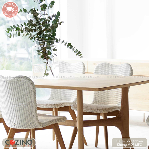 Bàn ăn Nexus gỗ sồi (chọn kích thước)- đẹp, giá rẻ tại hcm và hà nội