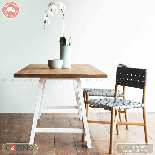 Bàn ăn  Fern gỗ sồi (chọn kích thước)- đẹp, giá rẻ tại hcm và hà nội